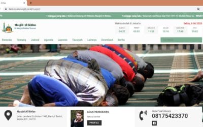 Jasa Pembuatan Website Gratis untuk Masjid